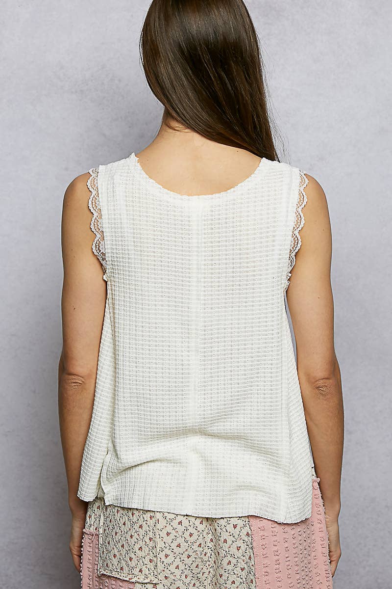 WILLOW SLEEVELESS KNIT TOP