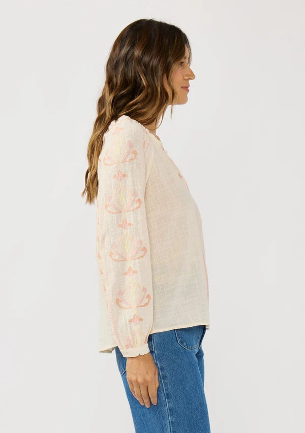 MARGO EMBROIDERED TOP