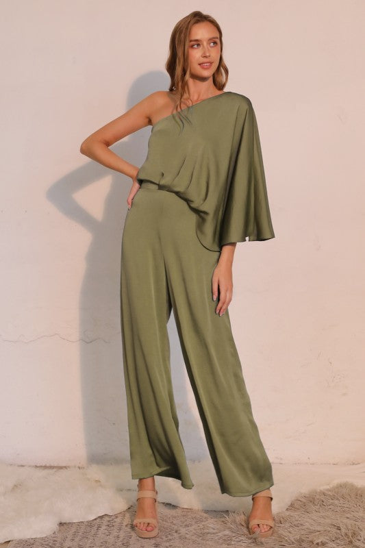 BLAKE ONE SHOULDER JUMPSUIT