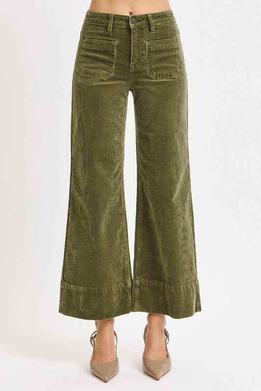 SENA CORDUROY WIDE LEG PANT
