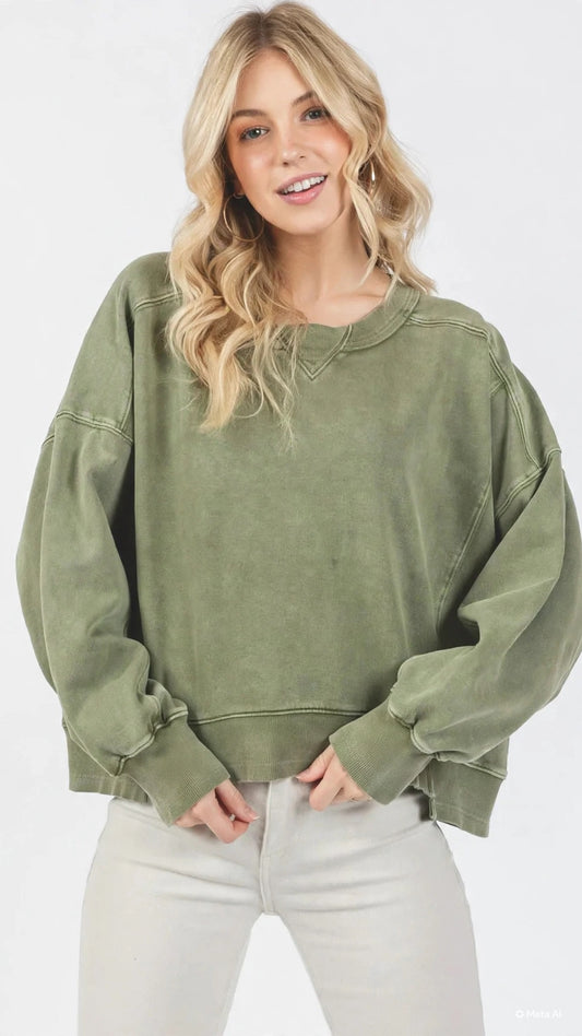 LO FRENCH TERRY SWEATSHIRT