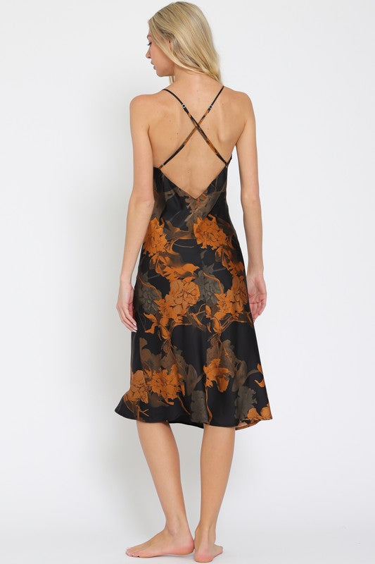 KATELYN COWL NECK DRESS