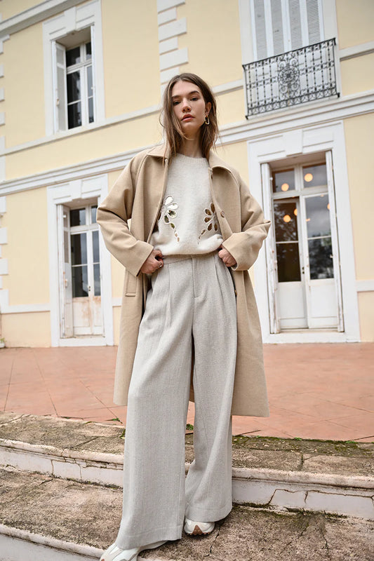 PAYTON HERRINGBONE TROUSERS