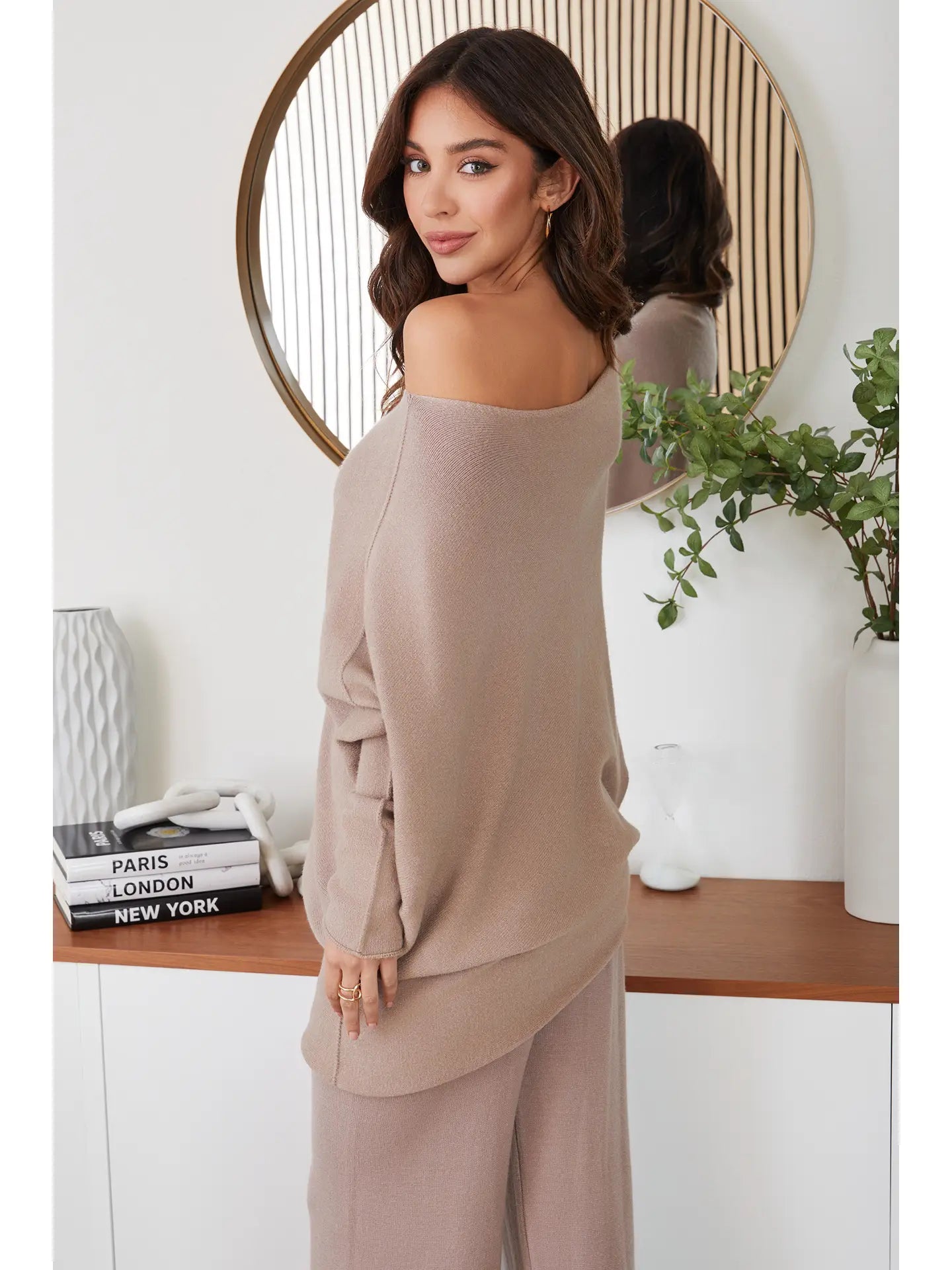 SABRINA ASYMMETRICAL SWEATER