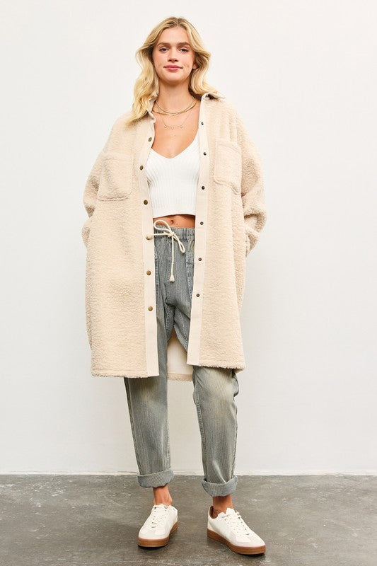 CAMILLE SHERPA COAT