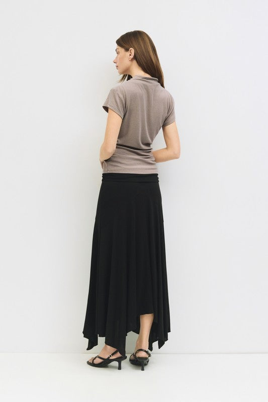 CAROLYN MOCK NECK TOP