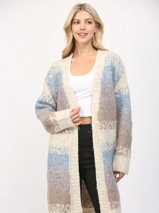 JADE OPEN FRONT CARDIGAN