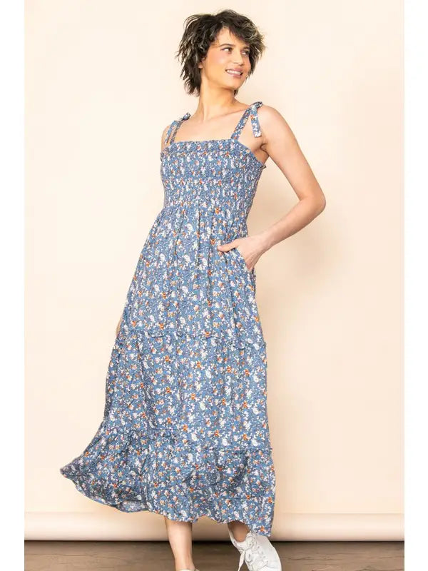 DAHLIA TIERED DRESS