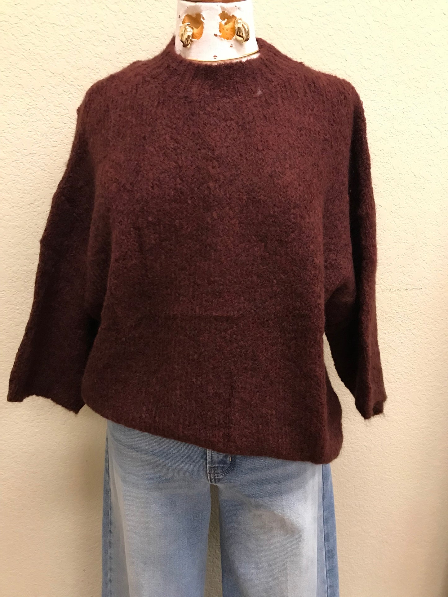 JOCELYN OPEN KNIT SWEATER