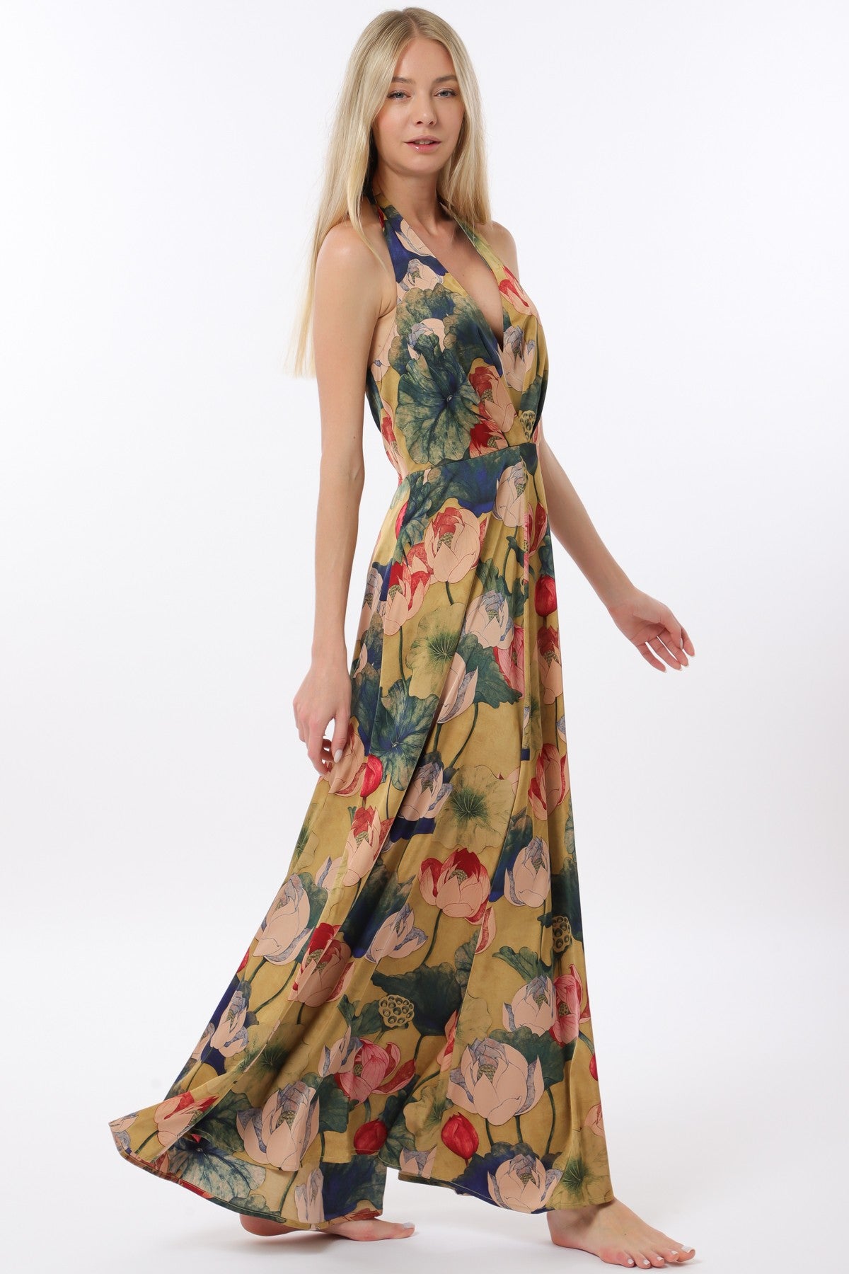 COSETTE HALTER DRESS