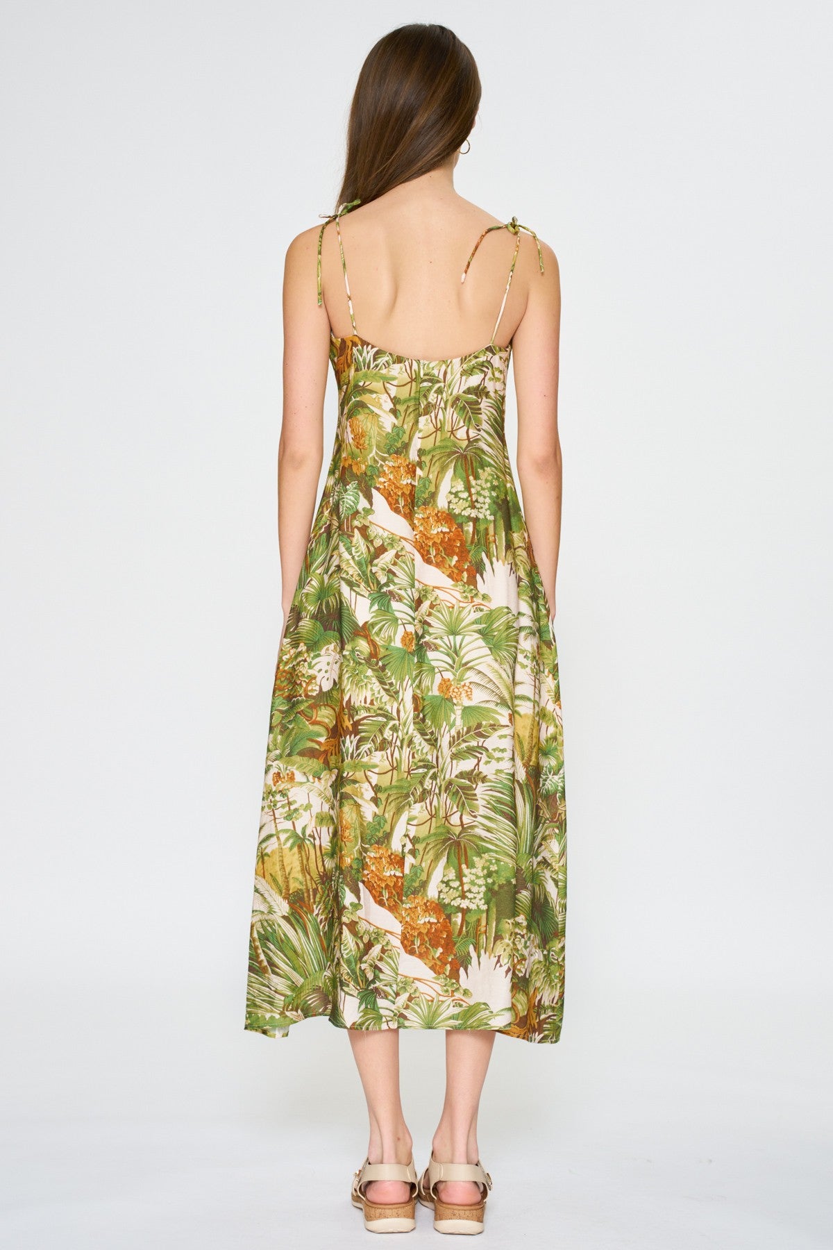 JANICE JUNGLE PRINT DRESS