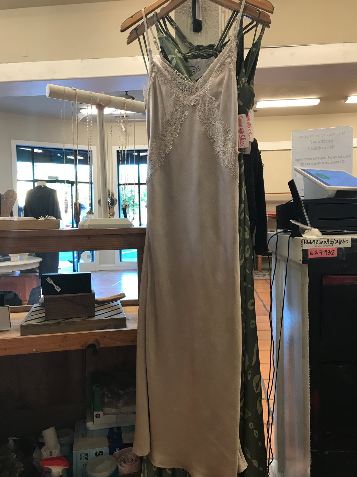 Satin dress