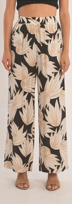 ESTELLE TROPICAL PRINT PANT