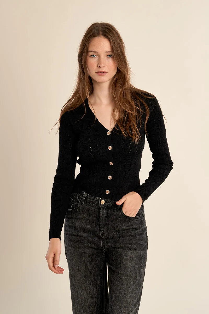 EFFIE LIGHTWEIGHT CARDIGAN