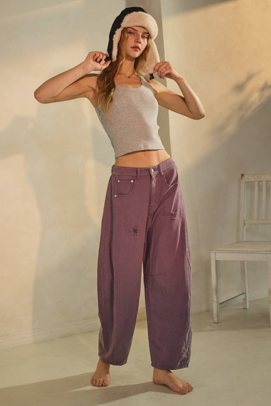 VALARIE BARREL PANTS
