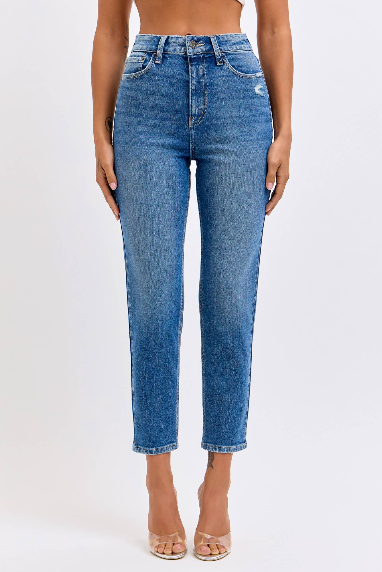 AMELIA SLIM STRAIGHT LEG DENIM
