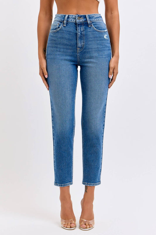 AMELIA SLIM STRAIGHT LEG DENIM
