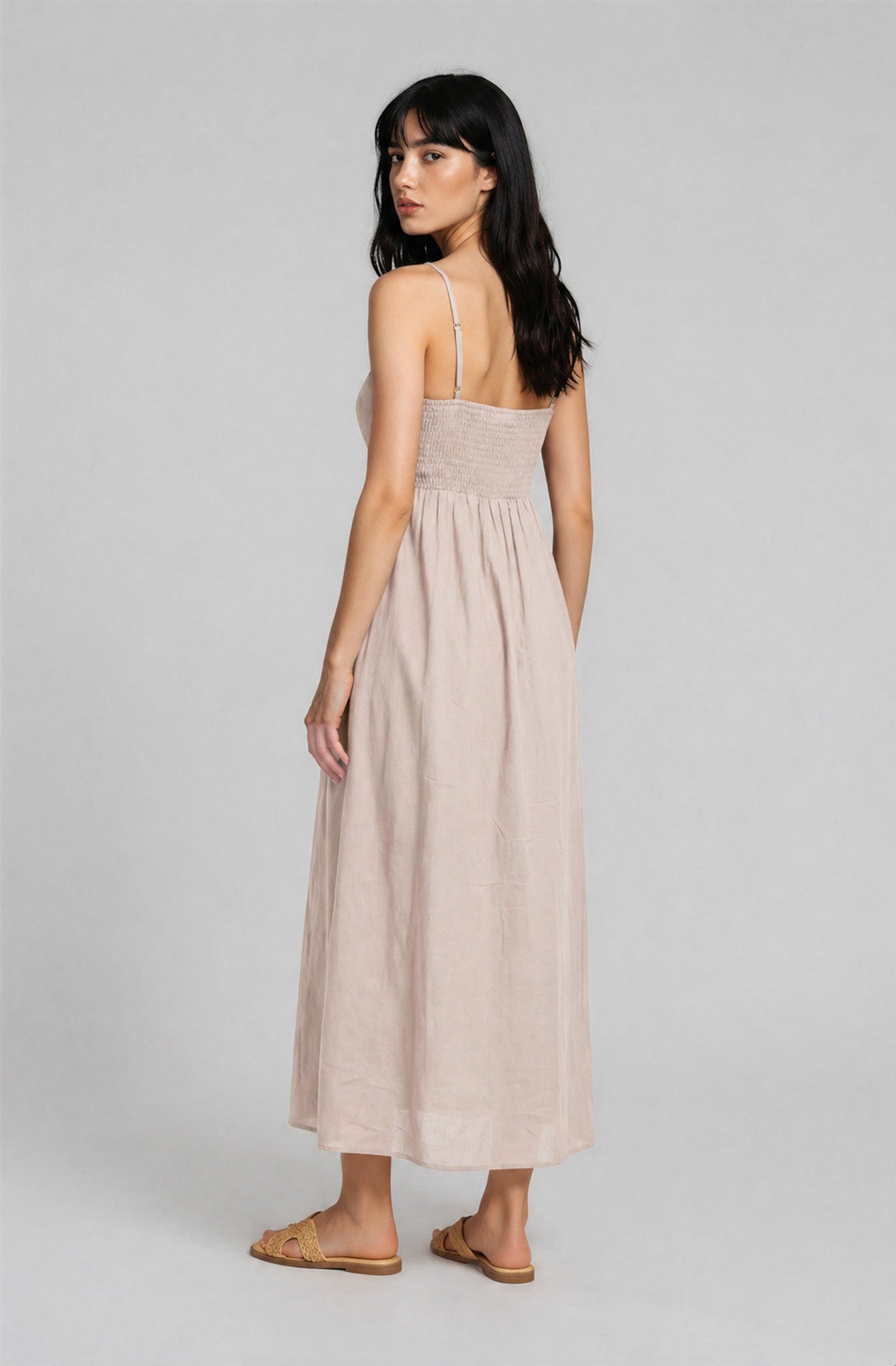 BROOKE PINTUCK DRESS
