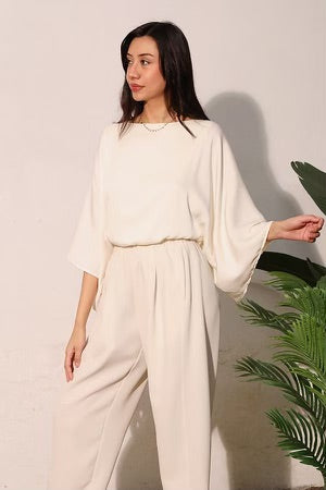 SERENA BUBBLE HEM CAFTAN