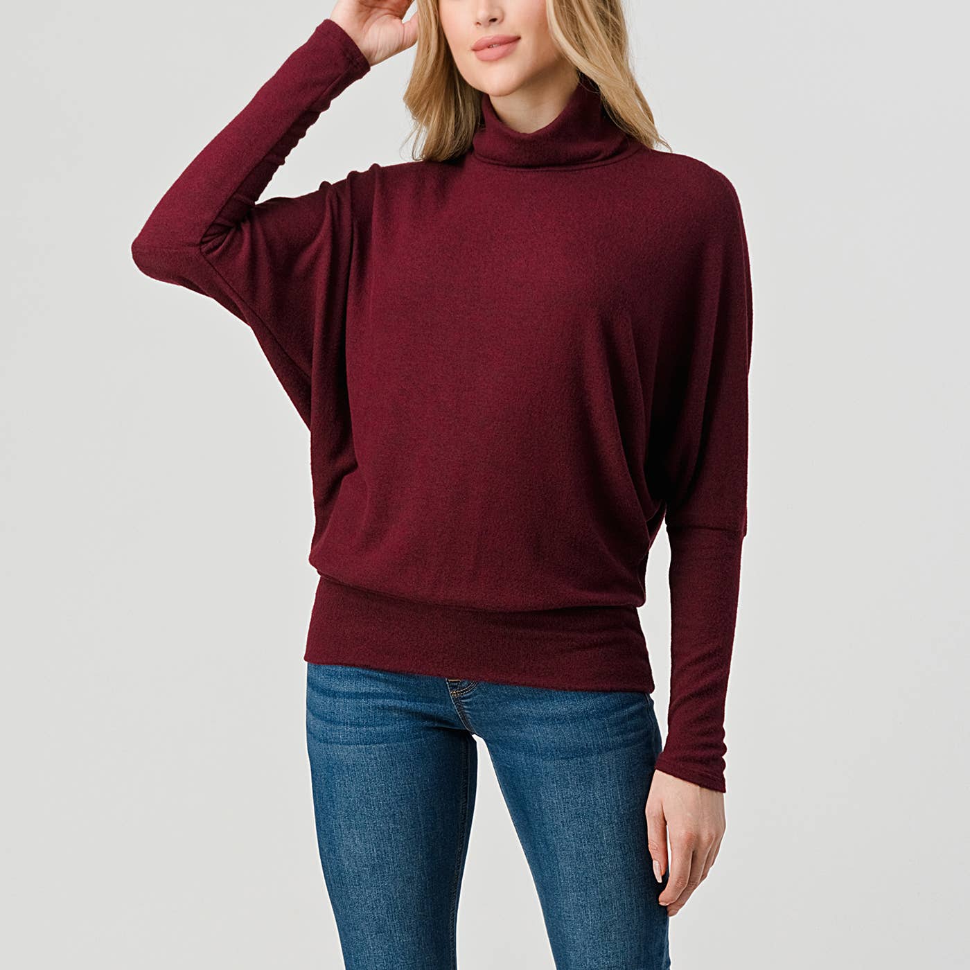 LESLIE TURTLENECK TOP