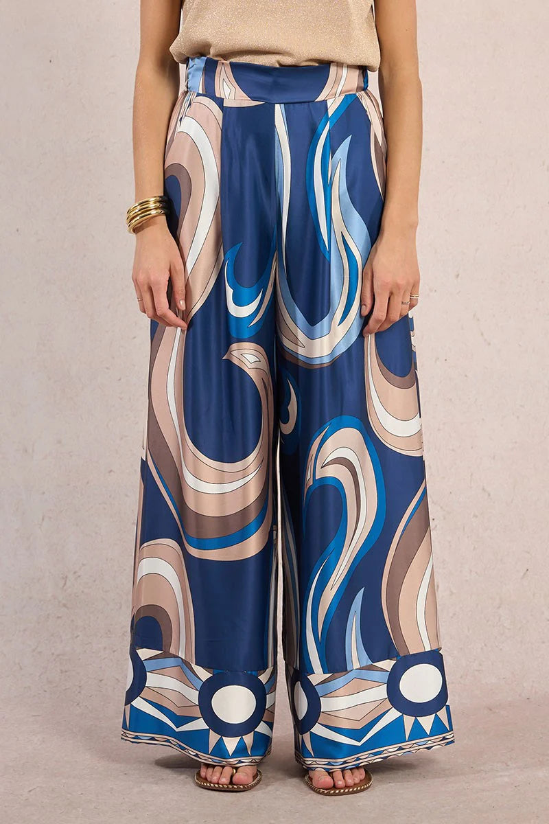 EMILY ABSTRACT PRINTED PANT
