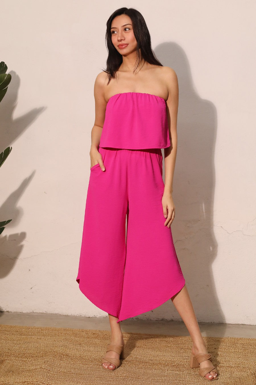 VERA STRAPLESS JUMPSUIT