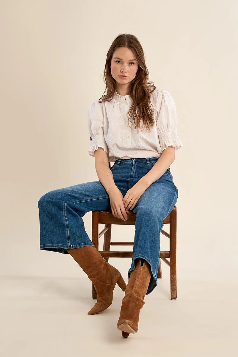 AMY WIDE LEG DENIM