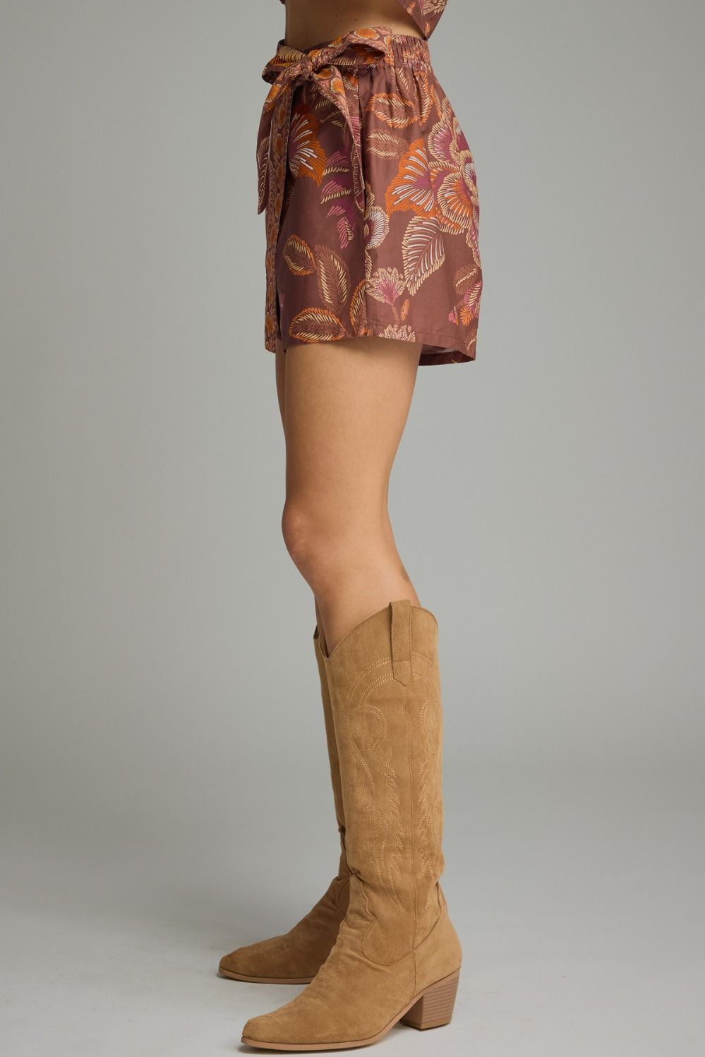GRETA FLORAL SKORT