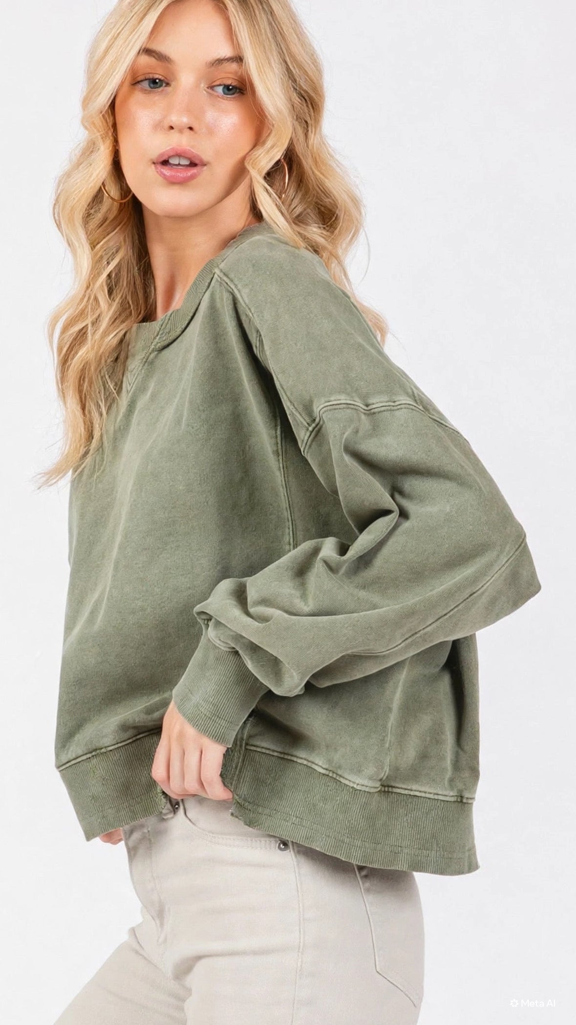 LO FRENCH TERRY SWEATSHIRT