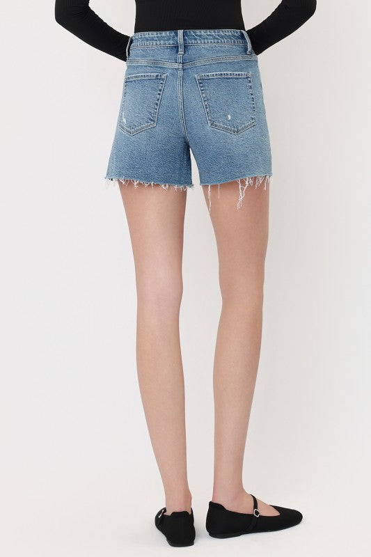 LEONA DENIM SHORTS