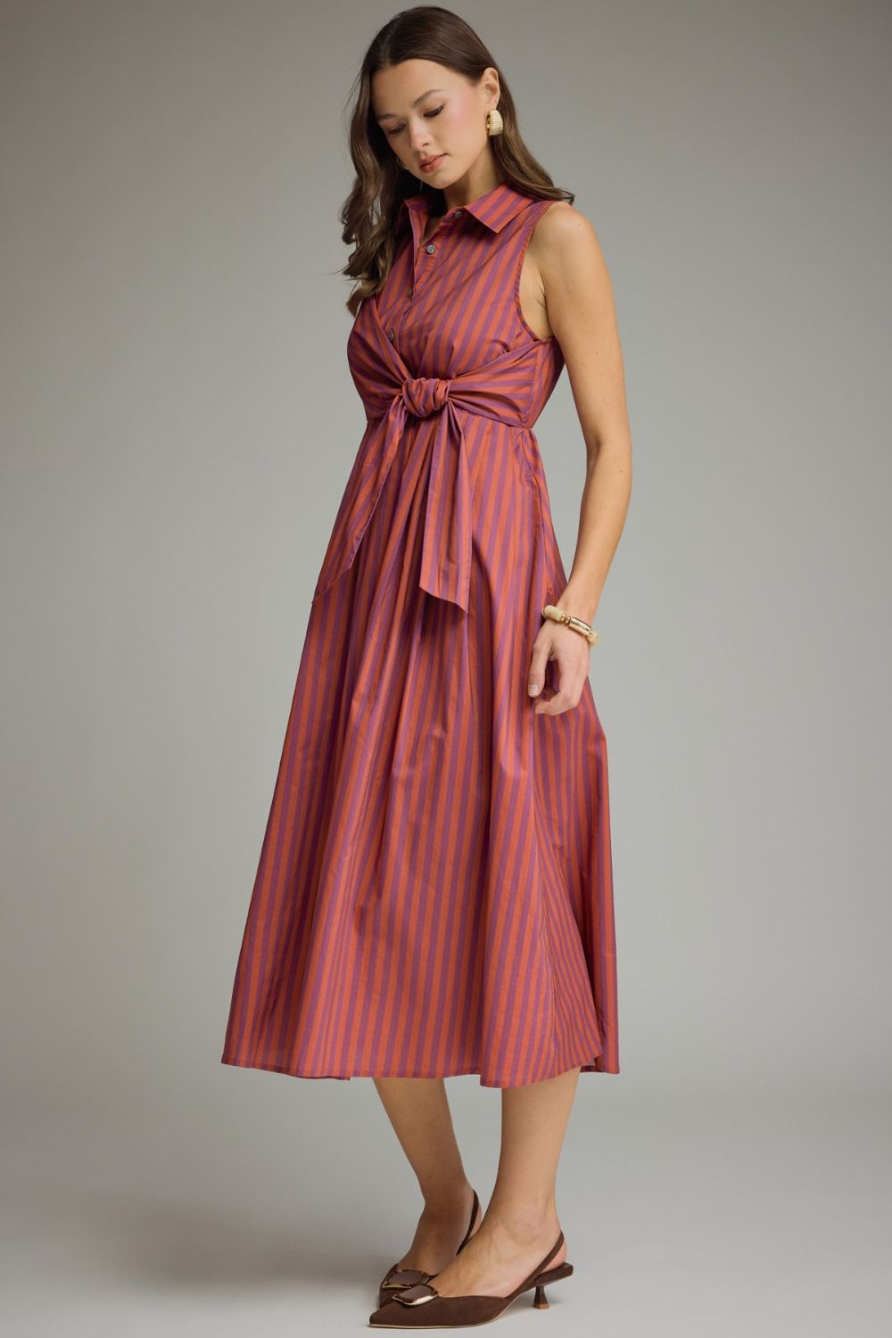 CHARLENE SLEEVELESS DRESS
