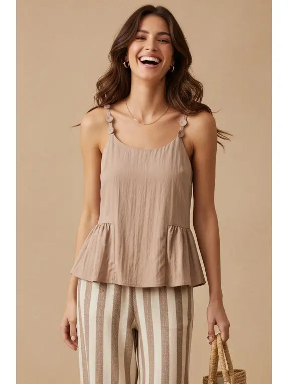 EVA RUFFLE TANK