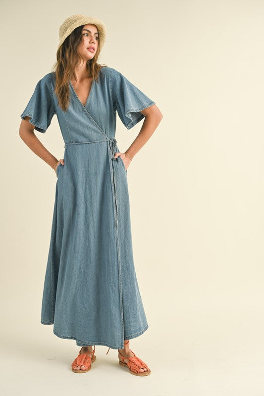 MAGGIE WRAP DRESS