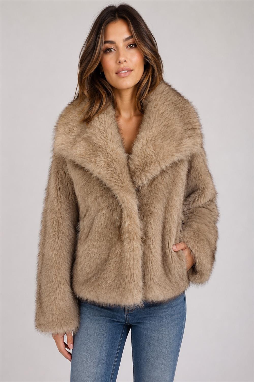 HAYDEN FAUX FUR JACKET fate