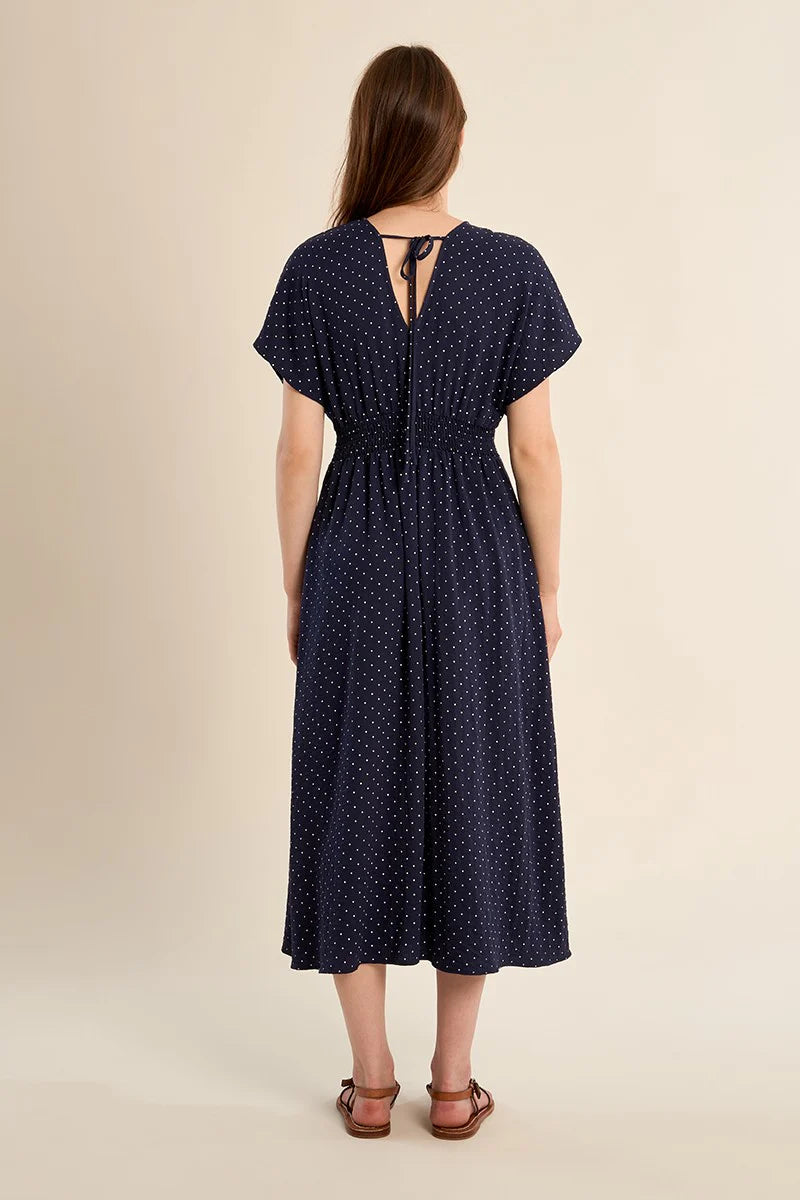 CAMILA POLKA DOT DRESS