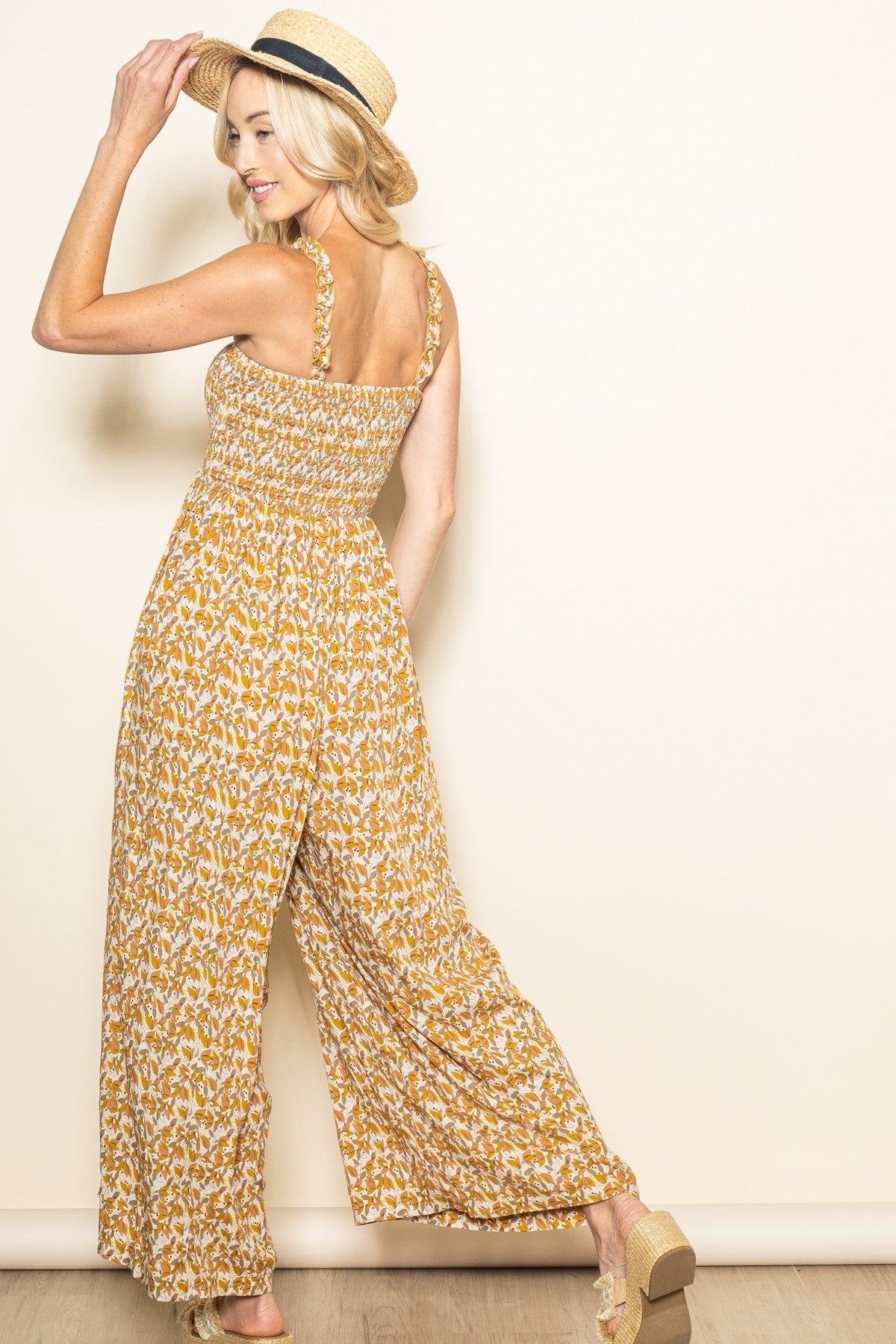JASMINE FLORAL JUMPSUIT
