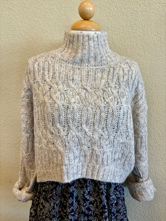 LENA CROPPED SWEATER