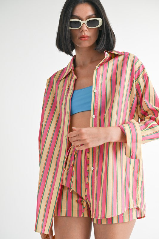 MARGARET STRIPED SHIRT