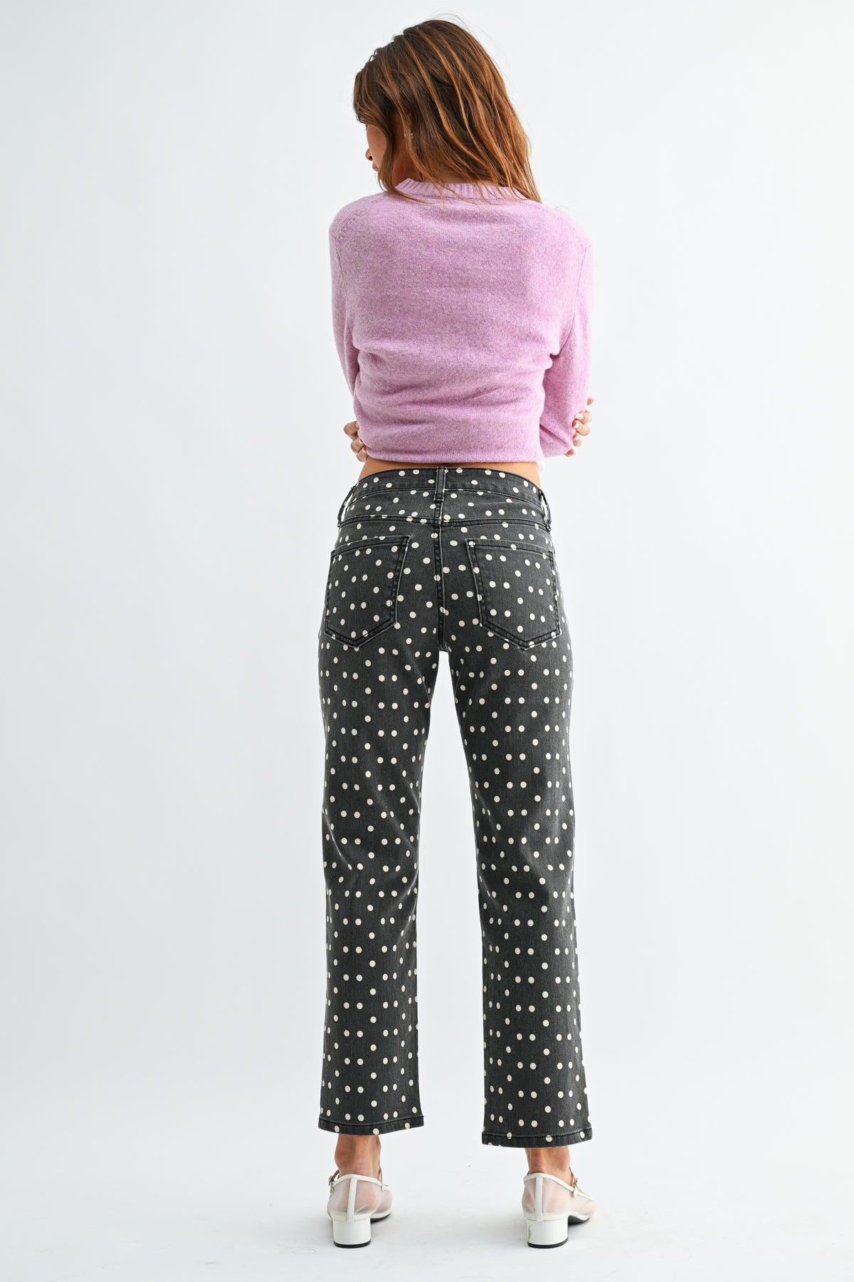 MEREDITH POLKA DOT DENIM