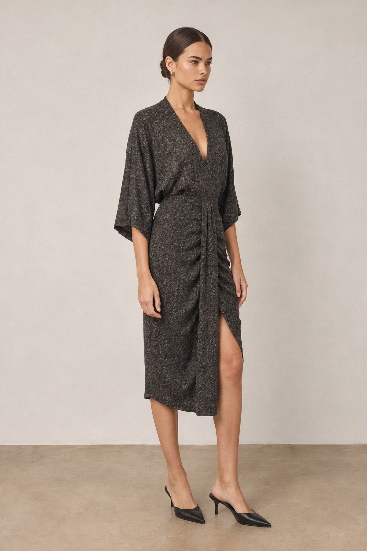 MYA LUREX DRESS