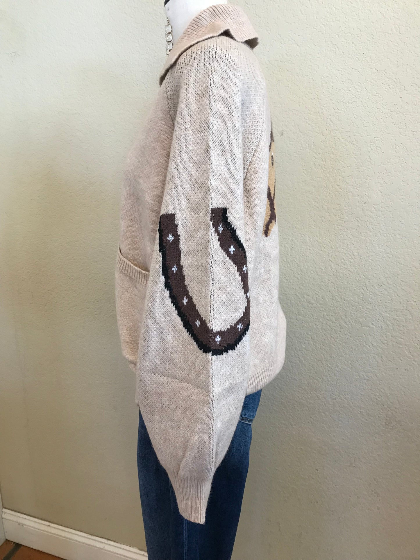 TESSA EQUINE CARDIGAN