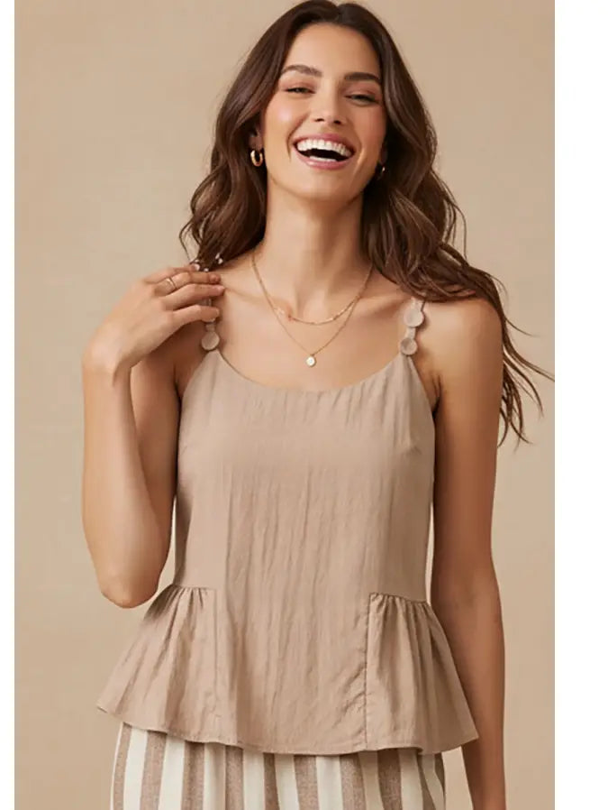 EVA RUFFLE TANK