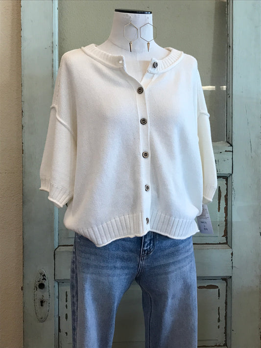 RENATA HALF SLEEVE CARDIGAN