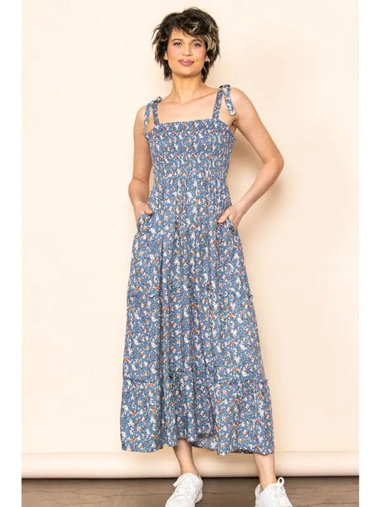 DAHLIA TIERED DRESS