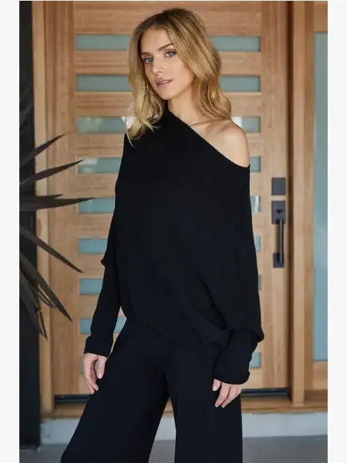 SABRINA ASYMMETRICAL SWEATER