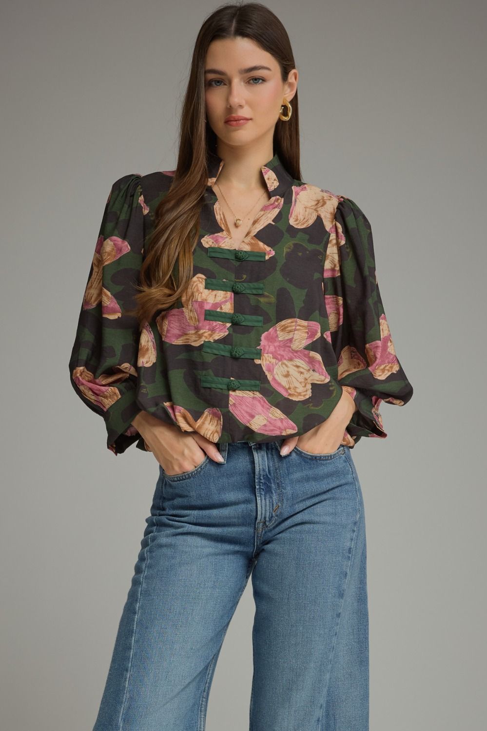 LESLEY FLORAL BLOUSE