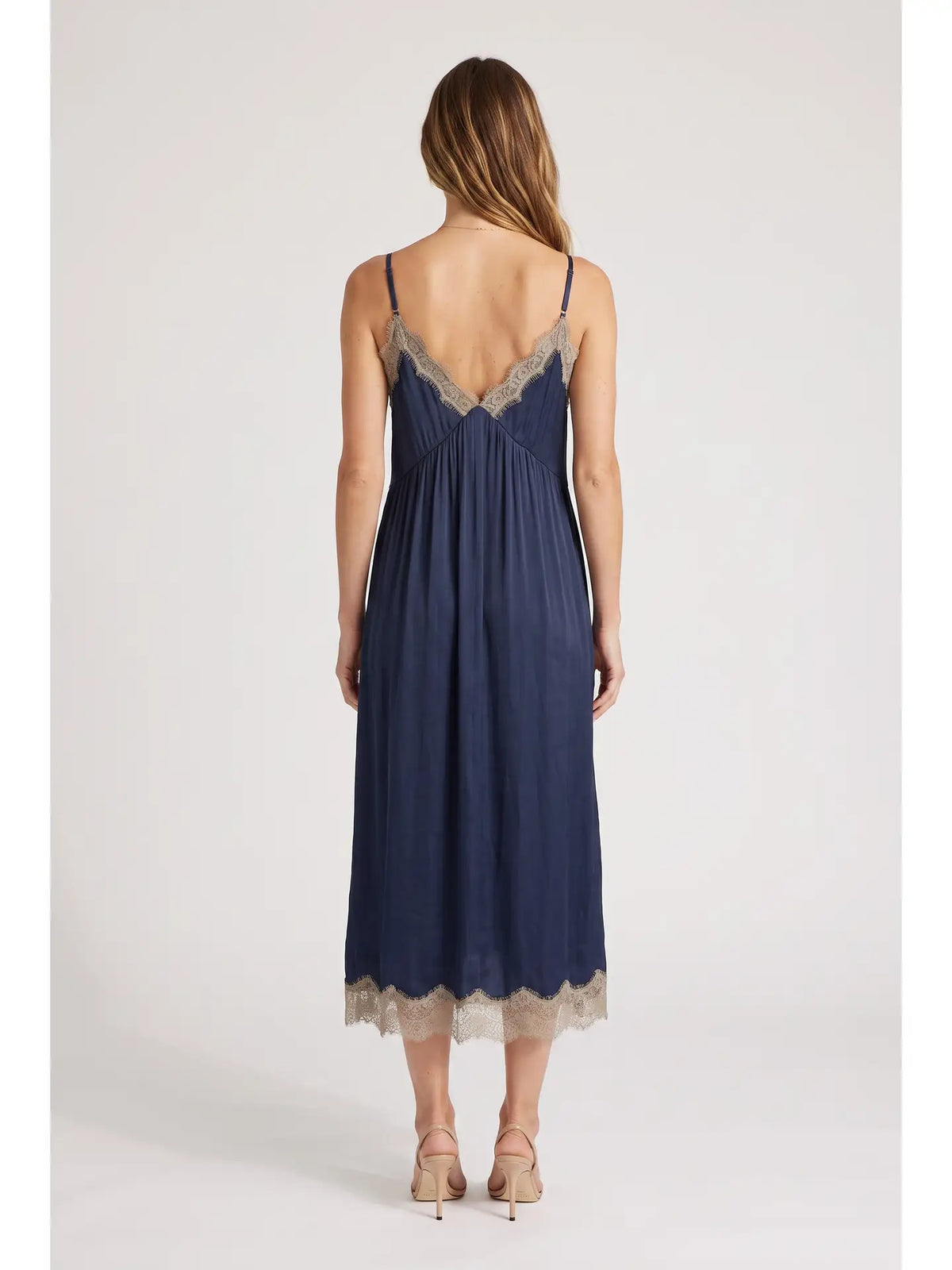 PAYTON LACE TRIM DRESS