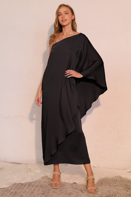 MEGAN ONE SHOULDER DRESS