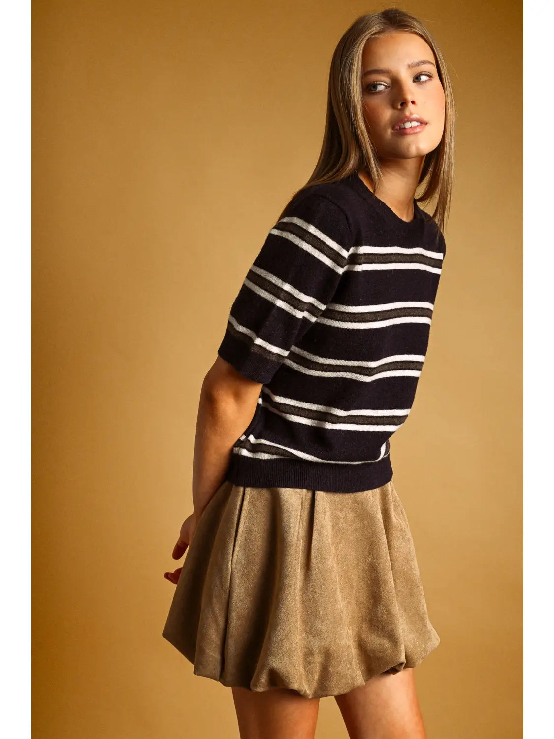MAE STRIPE SWEATER