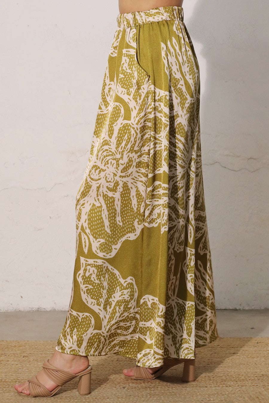 HAILEY PRINTED PALAZZO PANTS